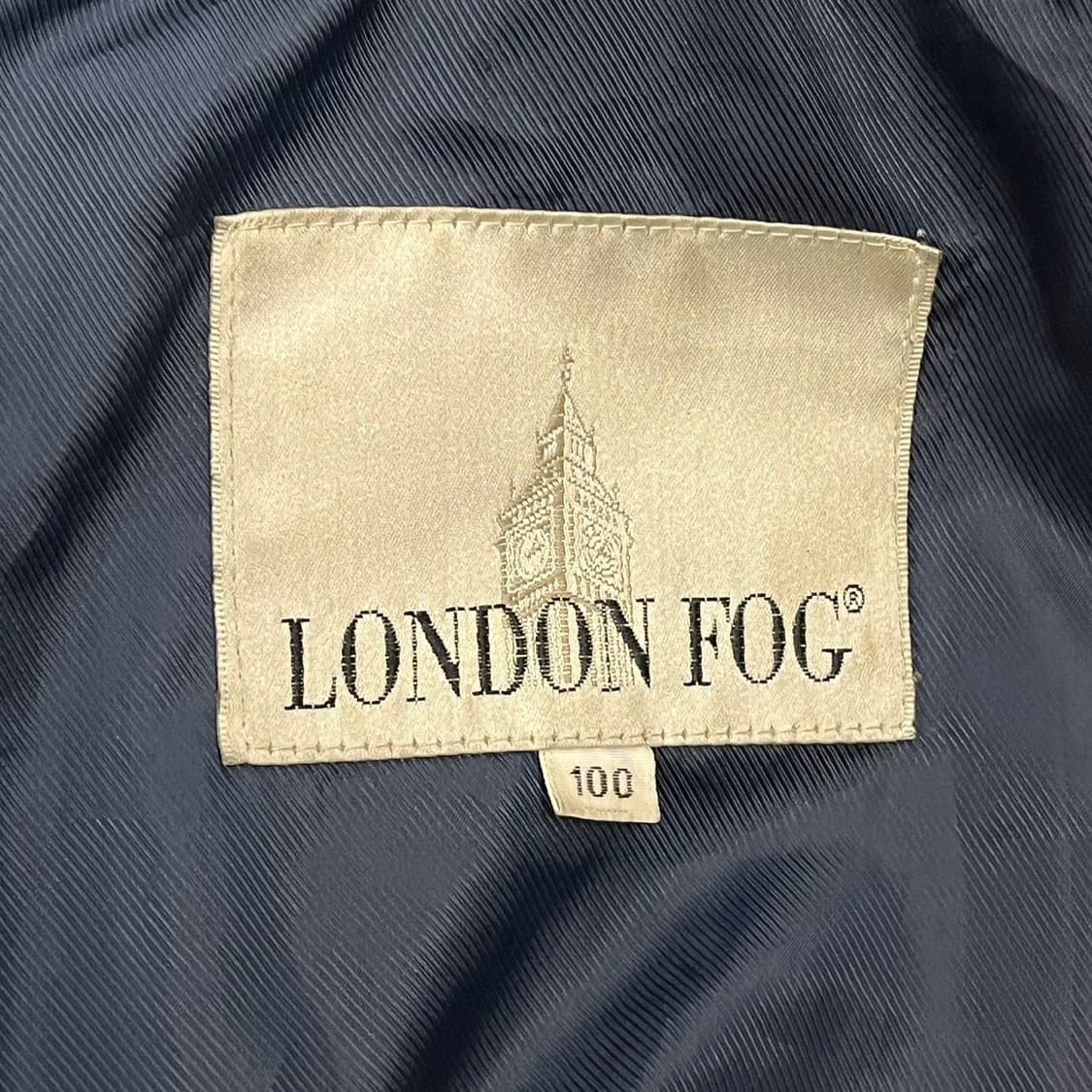 [정품/100] 런던포그 블랙 양가죽 자켓 b15 상품이미지7