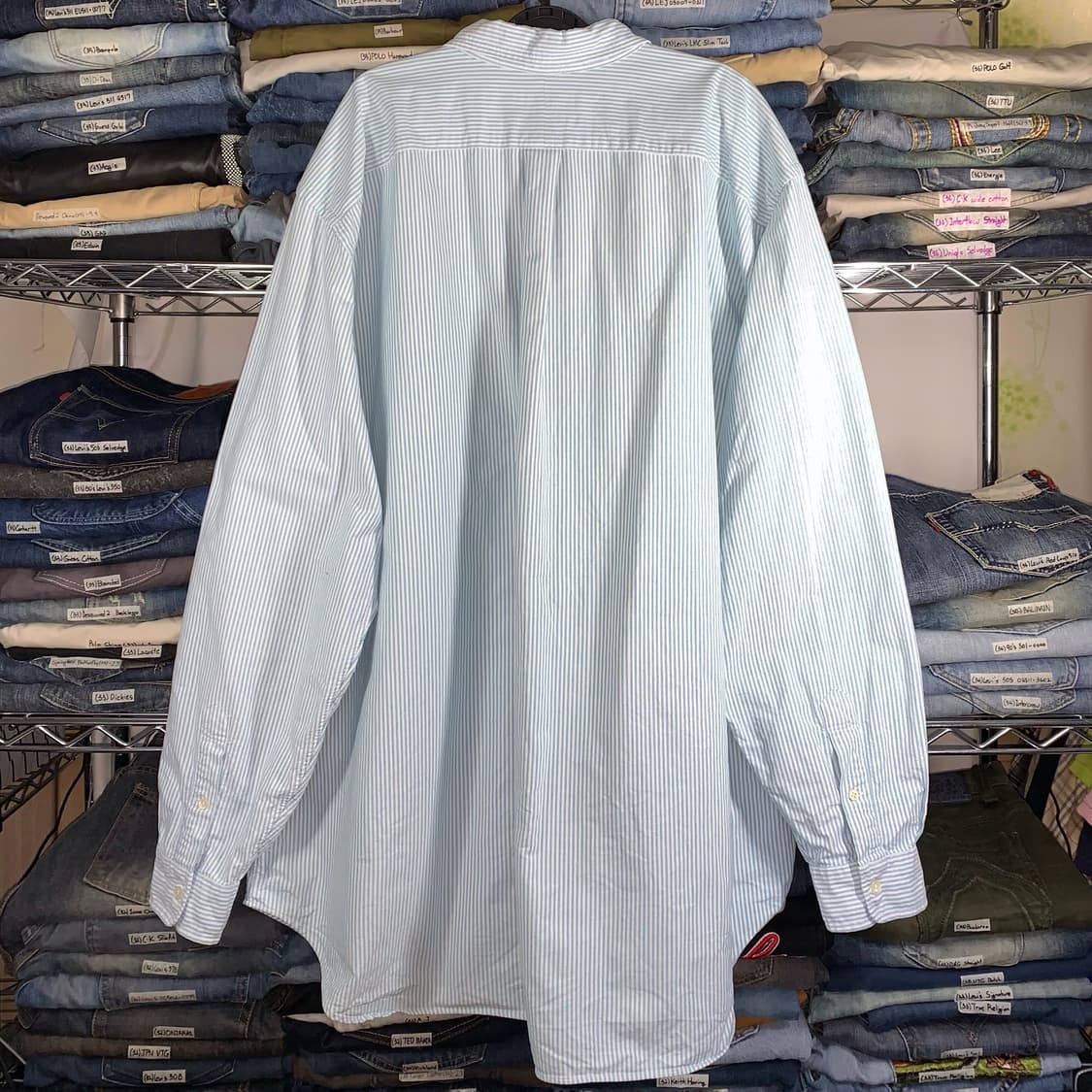 [3XL] 폴로 랄프로렌 런던 스트라이프 코튼셔츠 클래식핏 상품이미지3