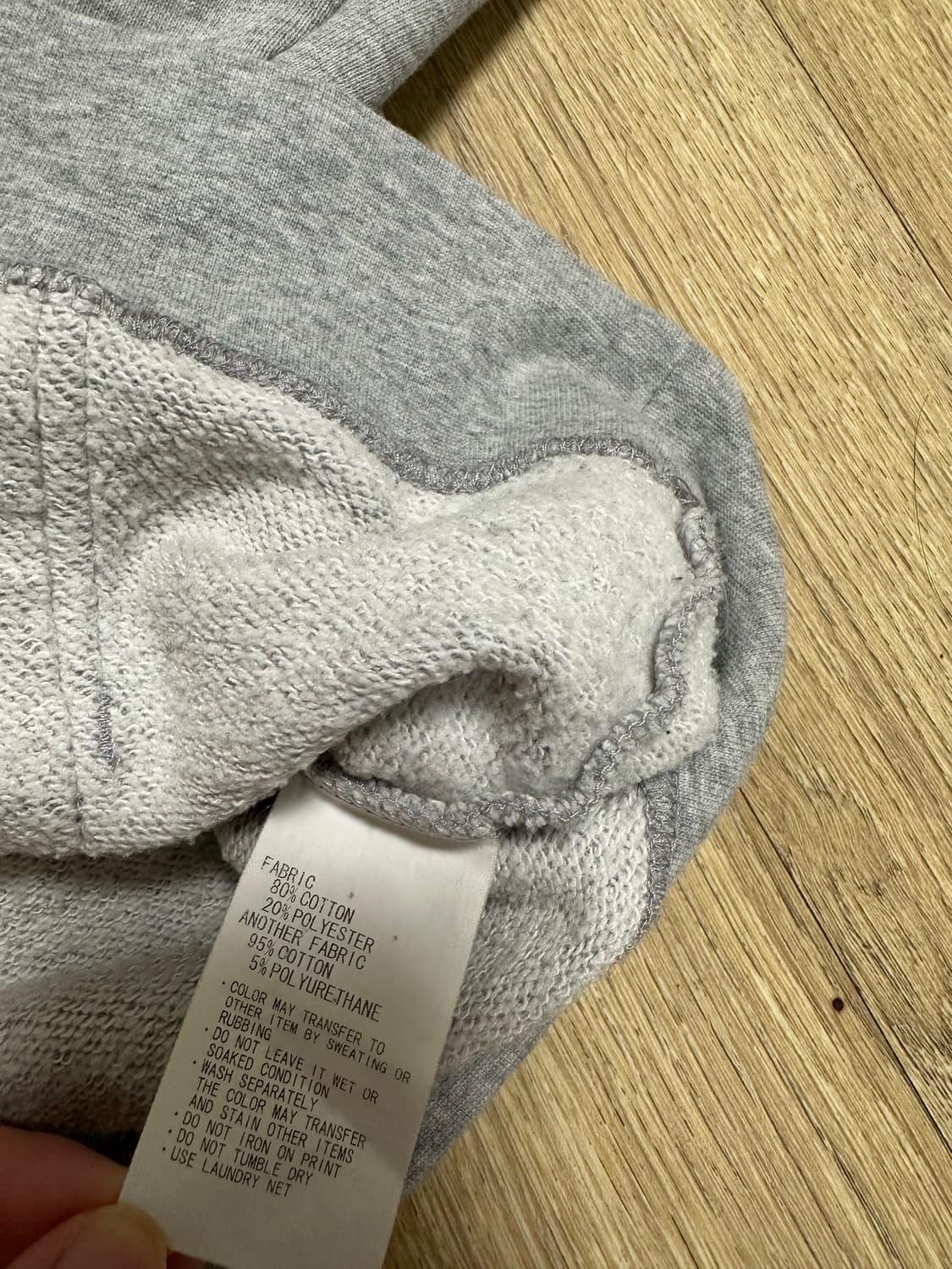 스투시 레터링 후드 M 상품이미지5