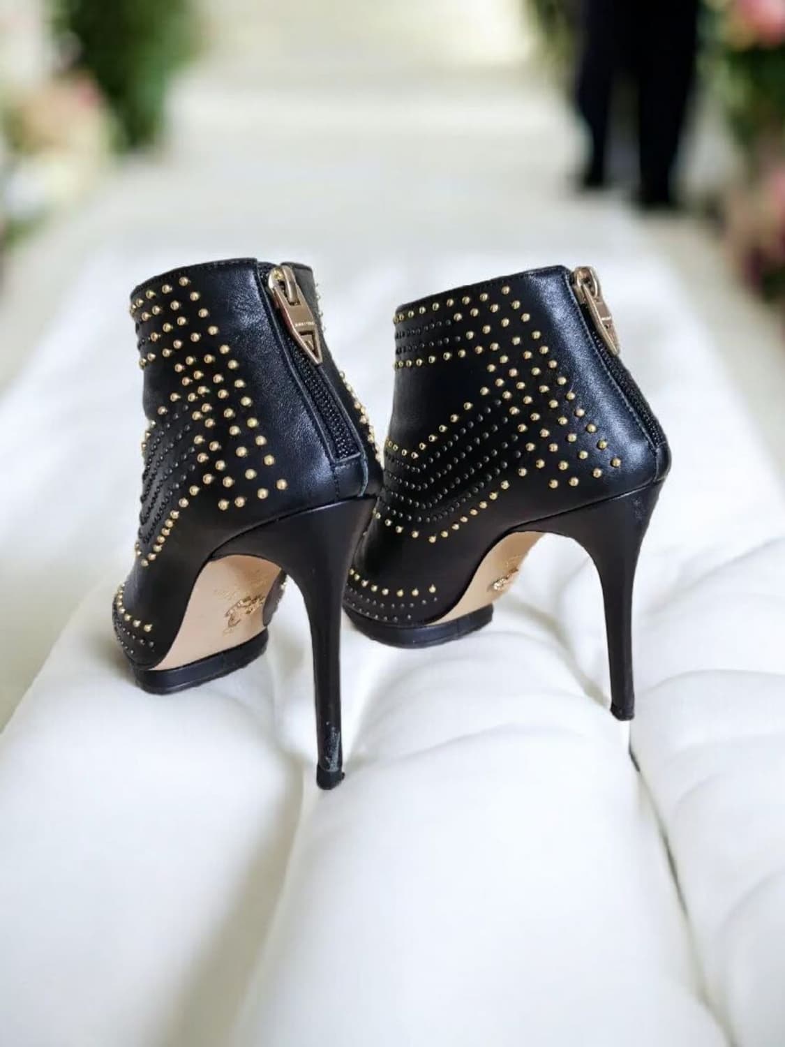 jinnykim 지니킴 골드라벨 락스터드 앵클부츠35/상태좋음 상품이미지2