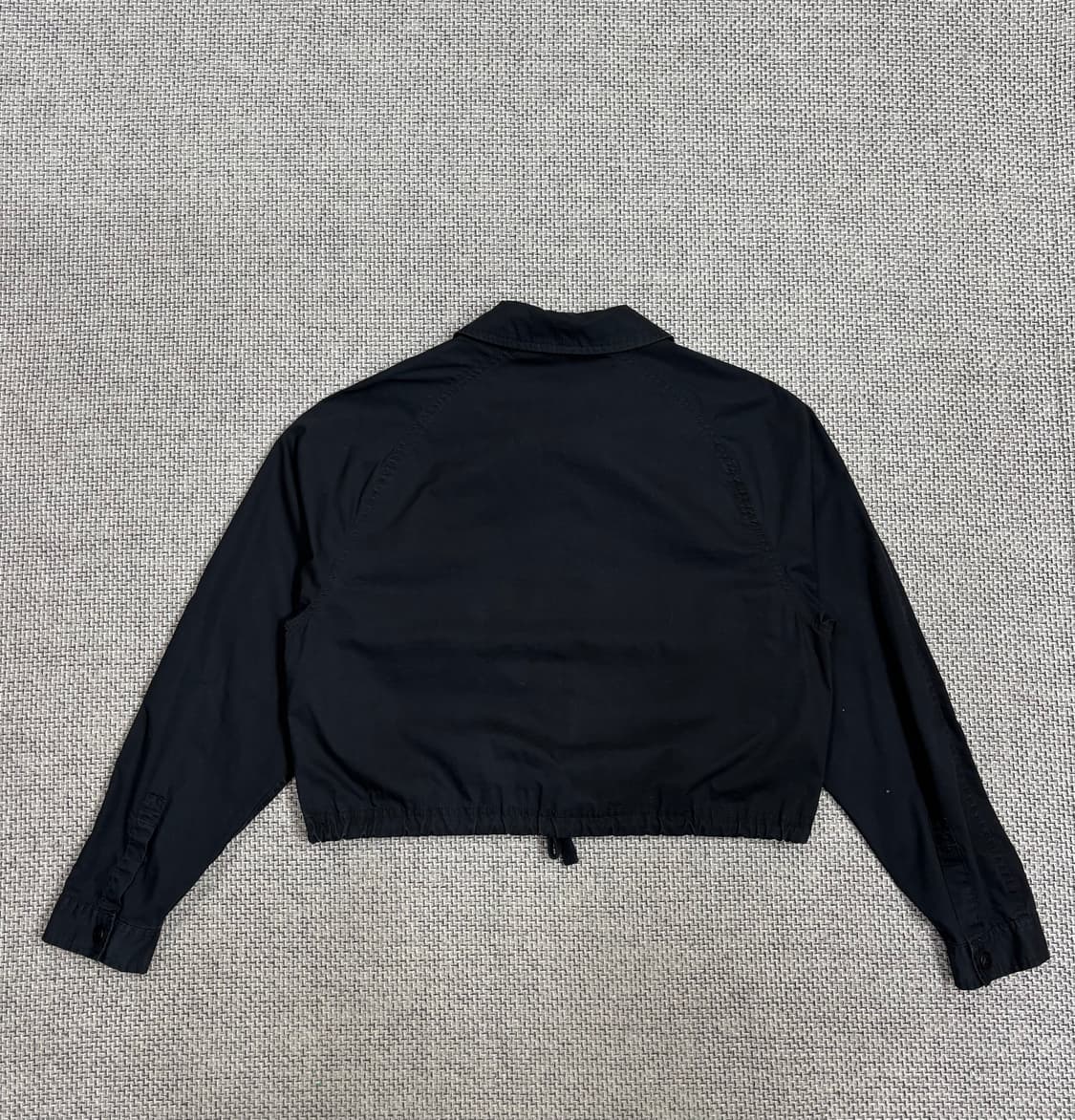 나이키 블랙 크롭 바람막이 자켓 S 상품이미지2