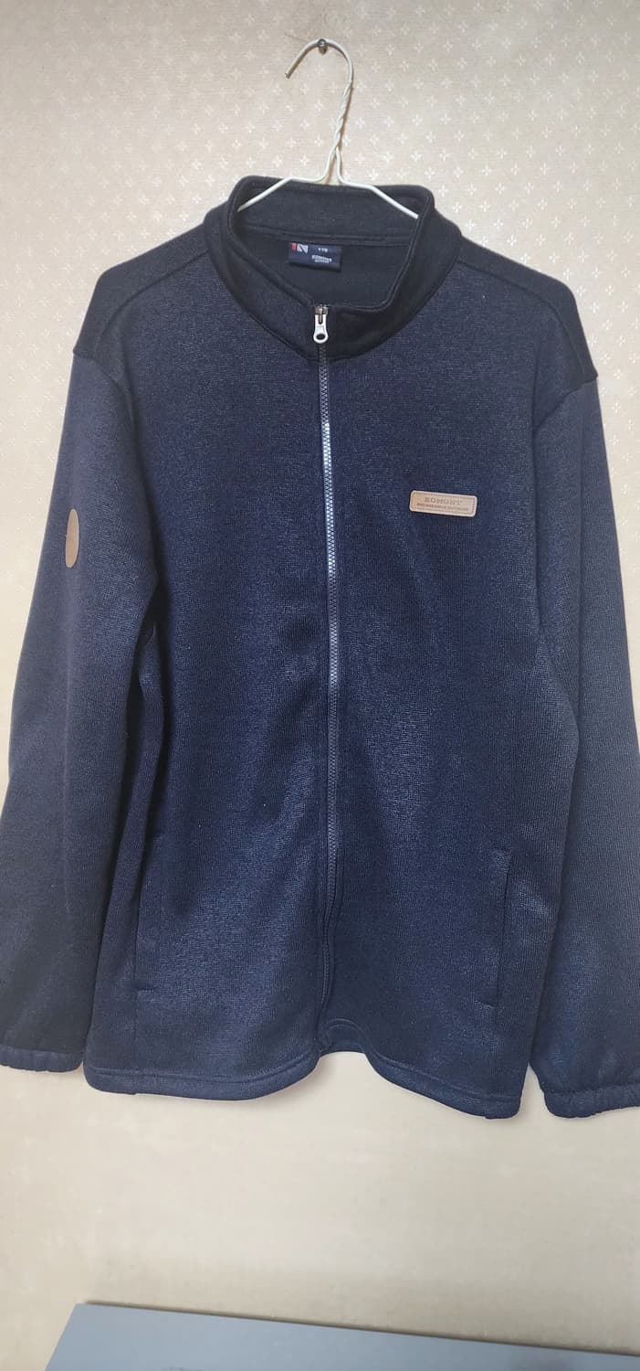 코몽드 남성 후리스점퍼110급 상태굿 상품이미지1