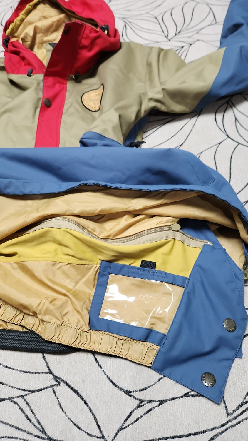 에어블러스터 컬러블록 스노우보드 아노락 M사이즈 105 추천 상품이미지5