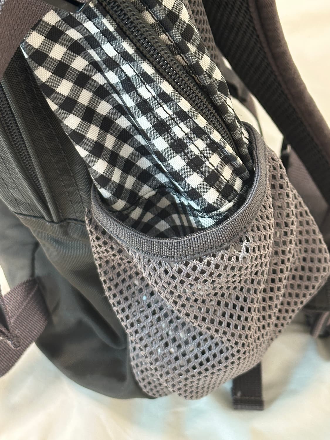 노스페이스 깅엄 체크 레콘 백팩 상품이미지6