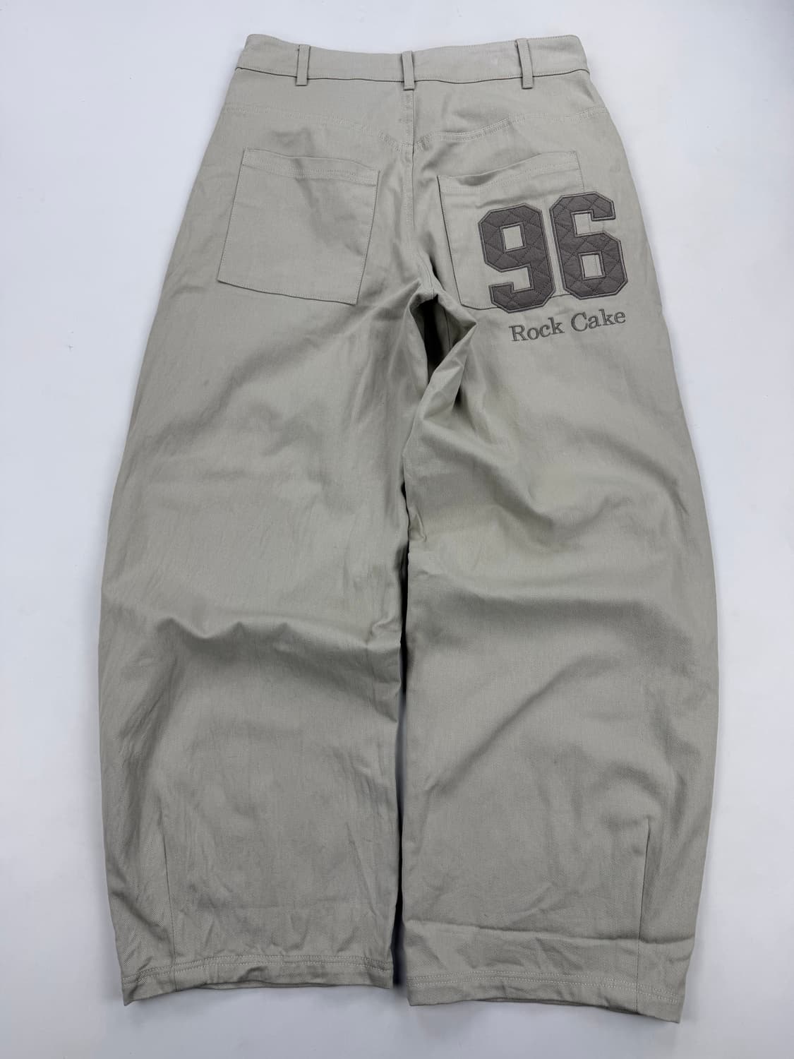 락케이크 96 Applique Pants -light gray 상품이미지9