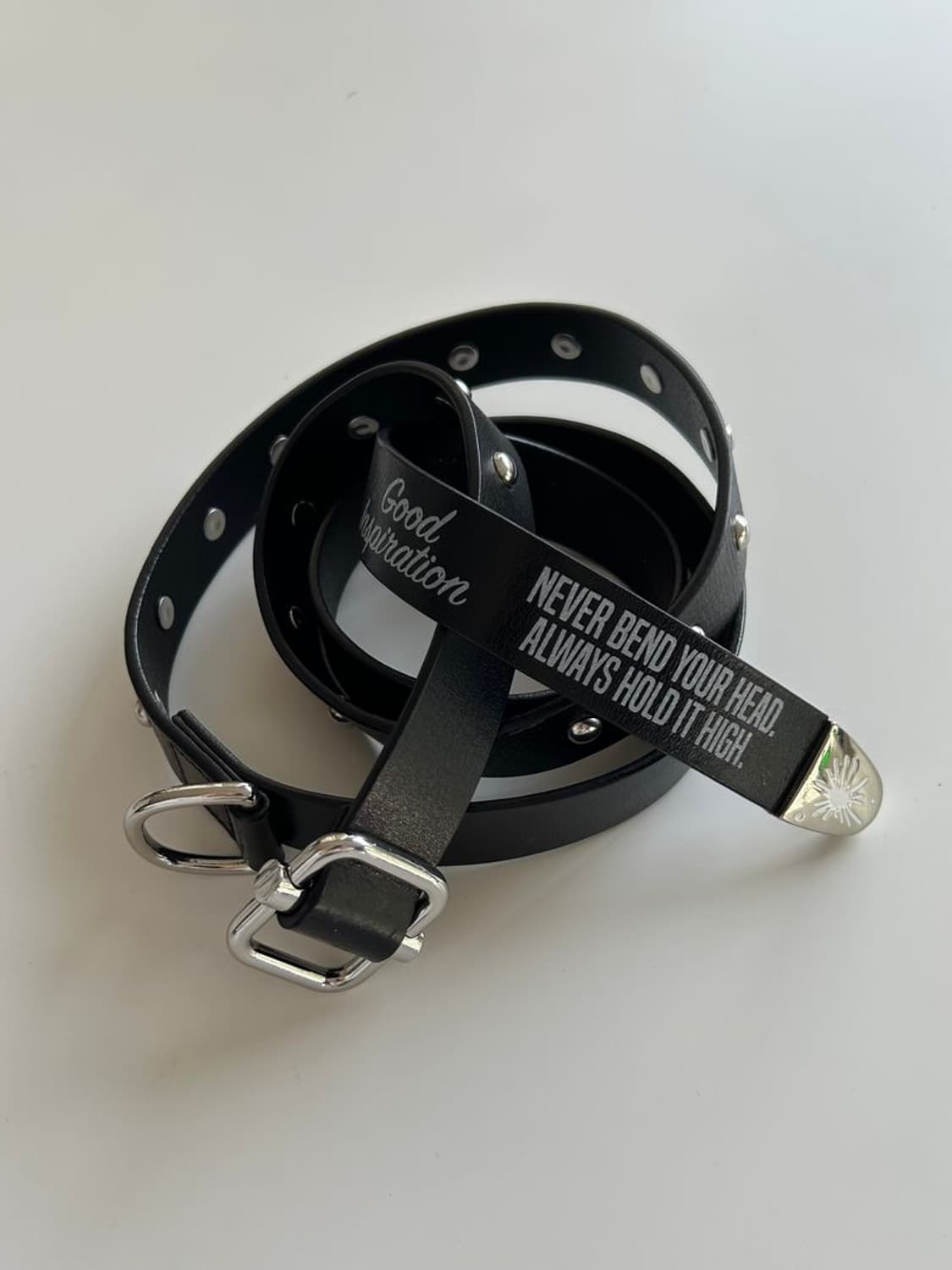 LEWATHER LONG NARROW BELT  벨트 상품이미지1