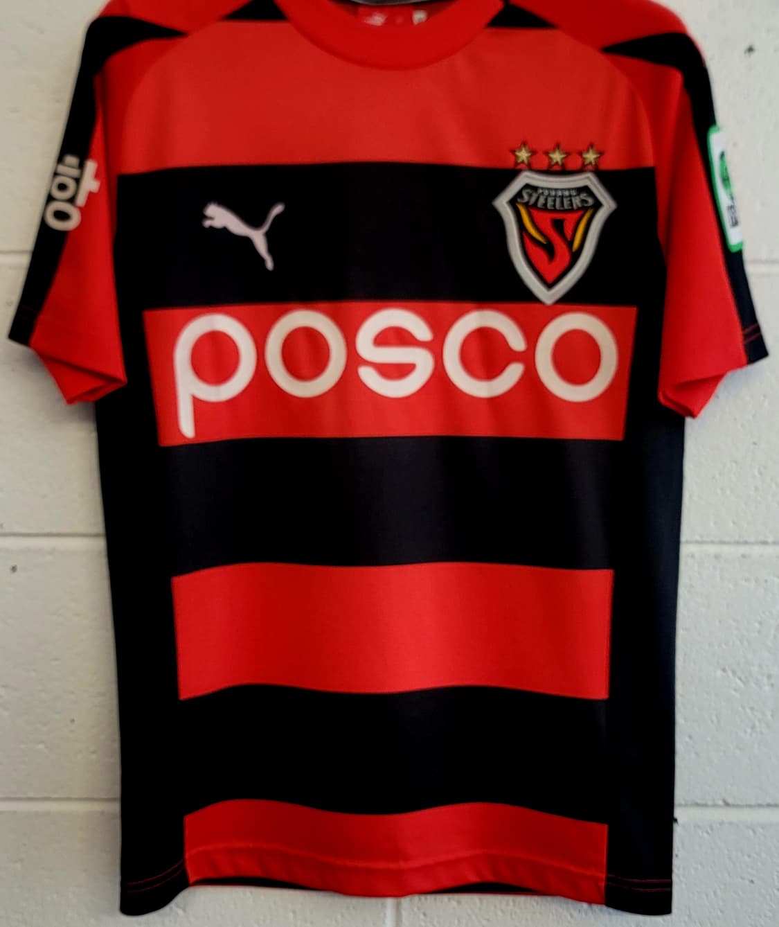 [XXS.80] 푸마 2005 포항스틸러스 홈 져지(유니폼) 판매 상품이미지4