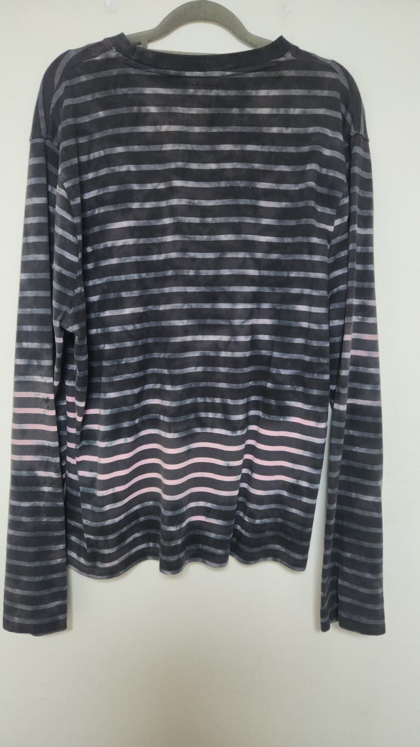 Stussy BLEACH STRIPE LS CREW 상품이미지3