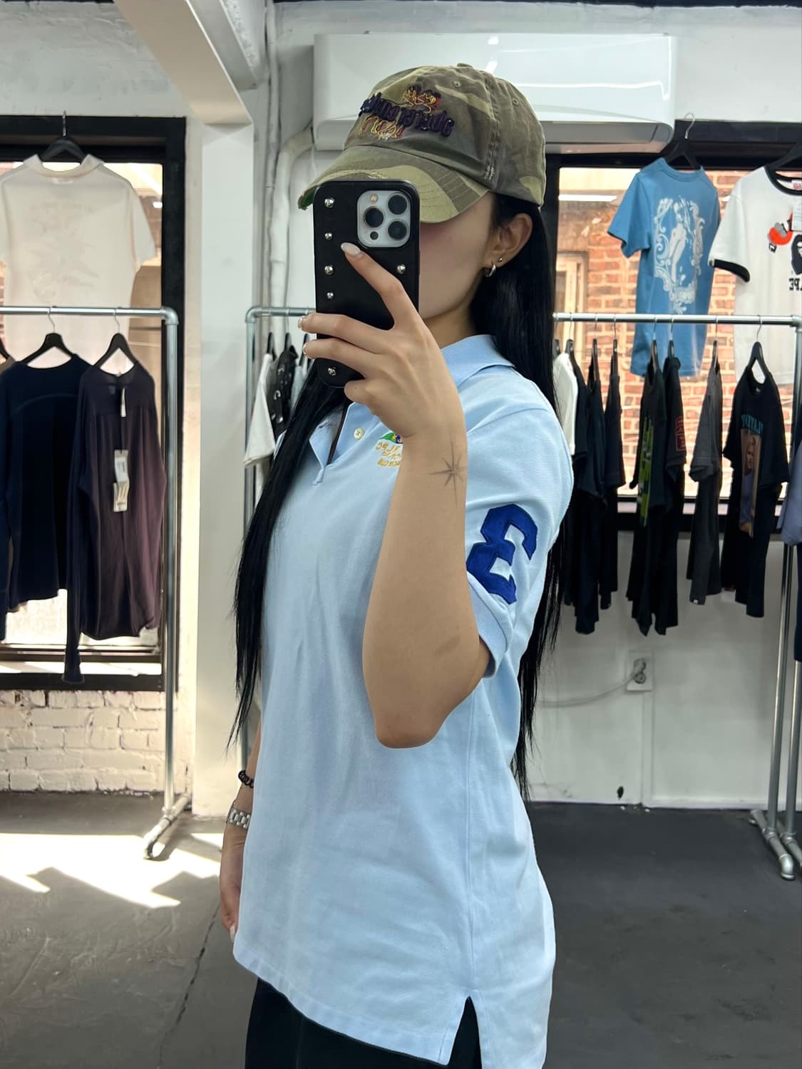 폴로 랄프로렌 빅포니 소라 카라 티셔츠 상품이미지2