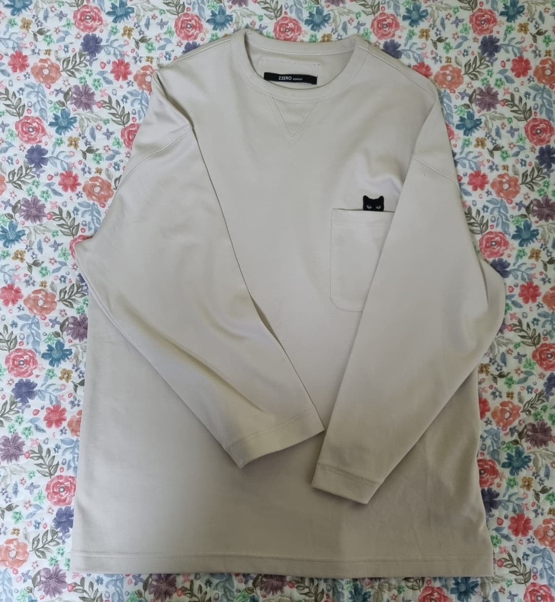 송지오 지제로 롱슬리브 긴팔 s 상품이미지1