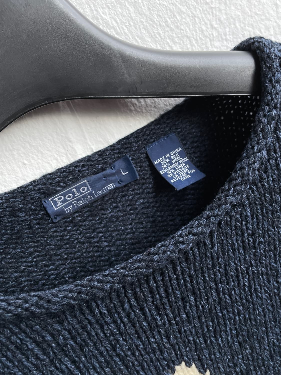 90s 폴로 랄프로렌 스타 핸드 니트  상품이미지7