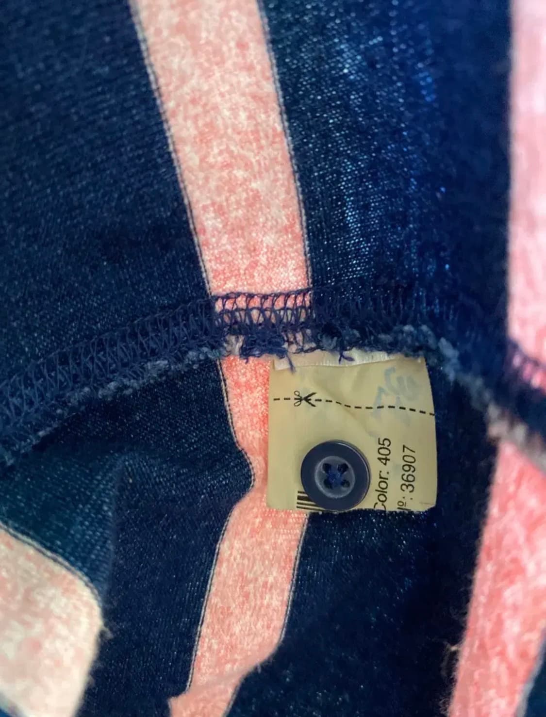 마시모두띠 네이비 스트라이프 반팔티 M 상품이미지6