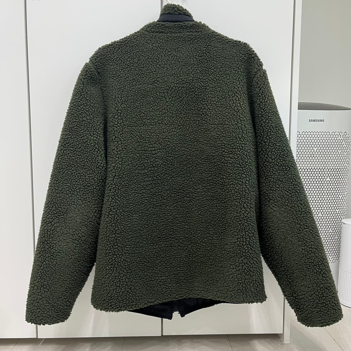 스투시 쉐르파 후리스 집업 올리브 상품이미지4