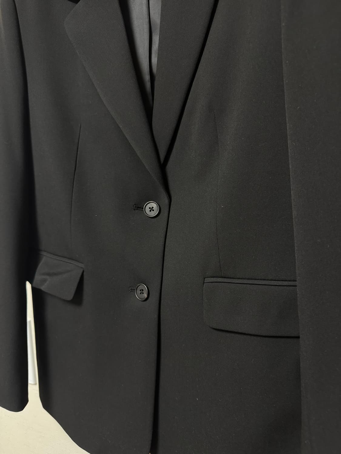 무신사 스탠다드 | 우먼즈 베이식 블레이저 블랙 S 상품이미지9