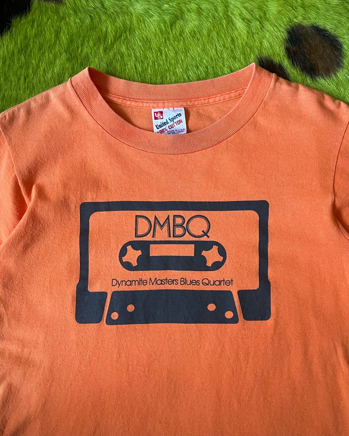 1990s "D.M.B.Q" USA Vintage 1/2 T-Shirt 상품이미지5