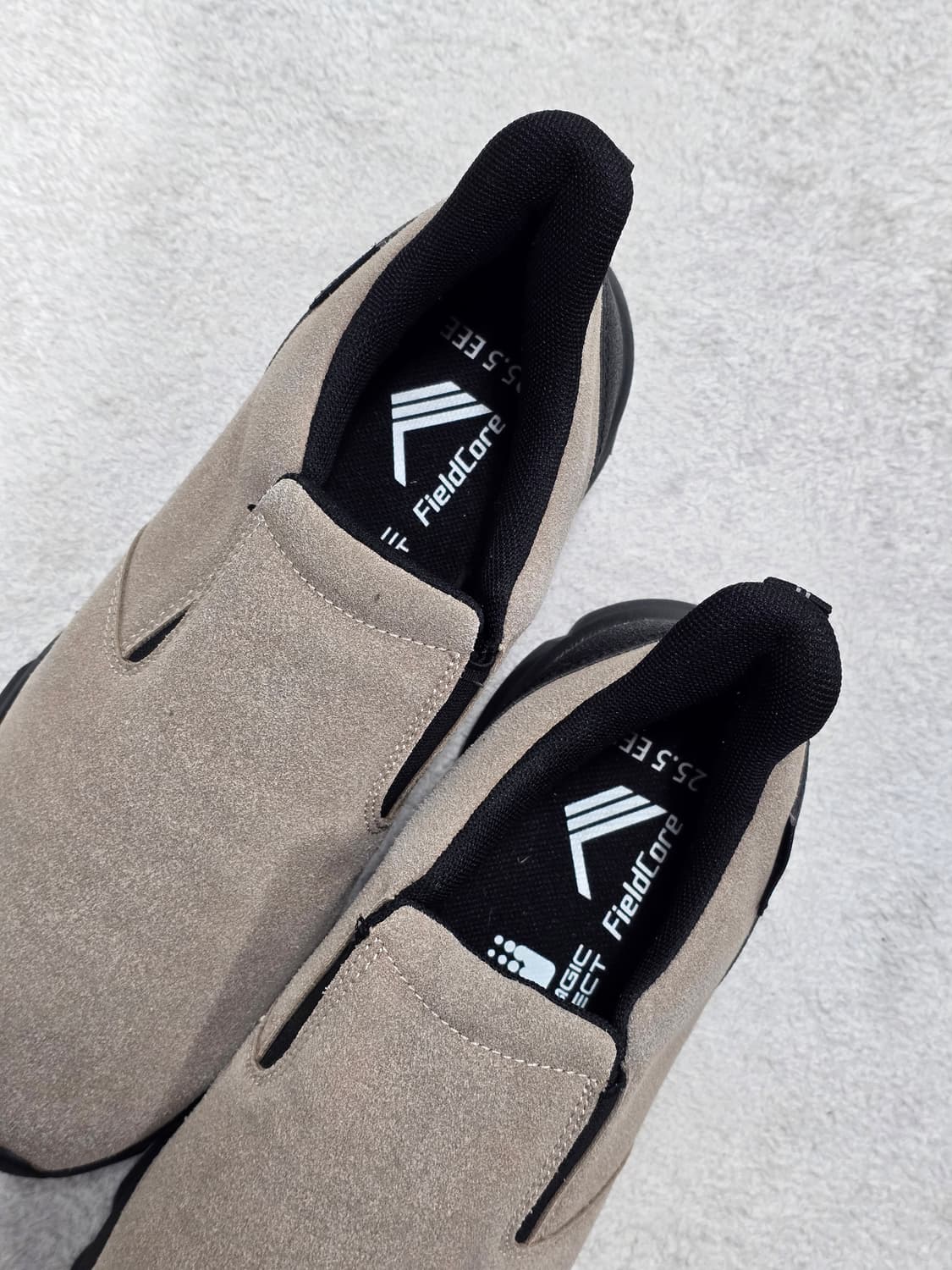 필드코어 스웨이드 슬립온 운동화 255 상품이미지4