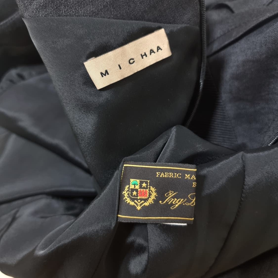 미샤 프레스티지 골드라벨 울실크혼방 로로피아나 원피스 (55) 상태최상 상품이미지10