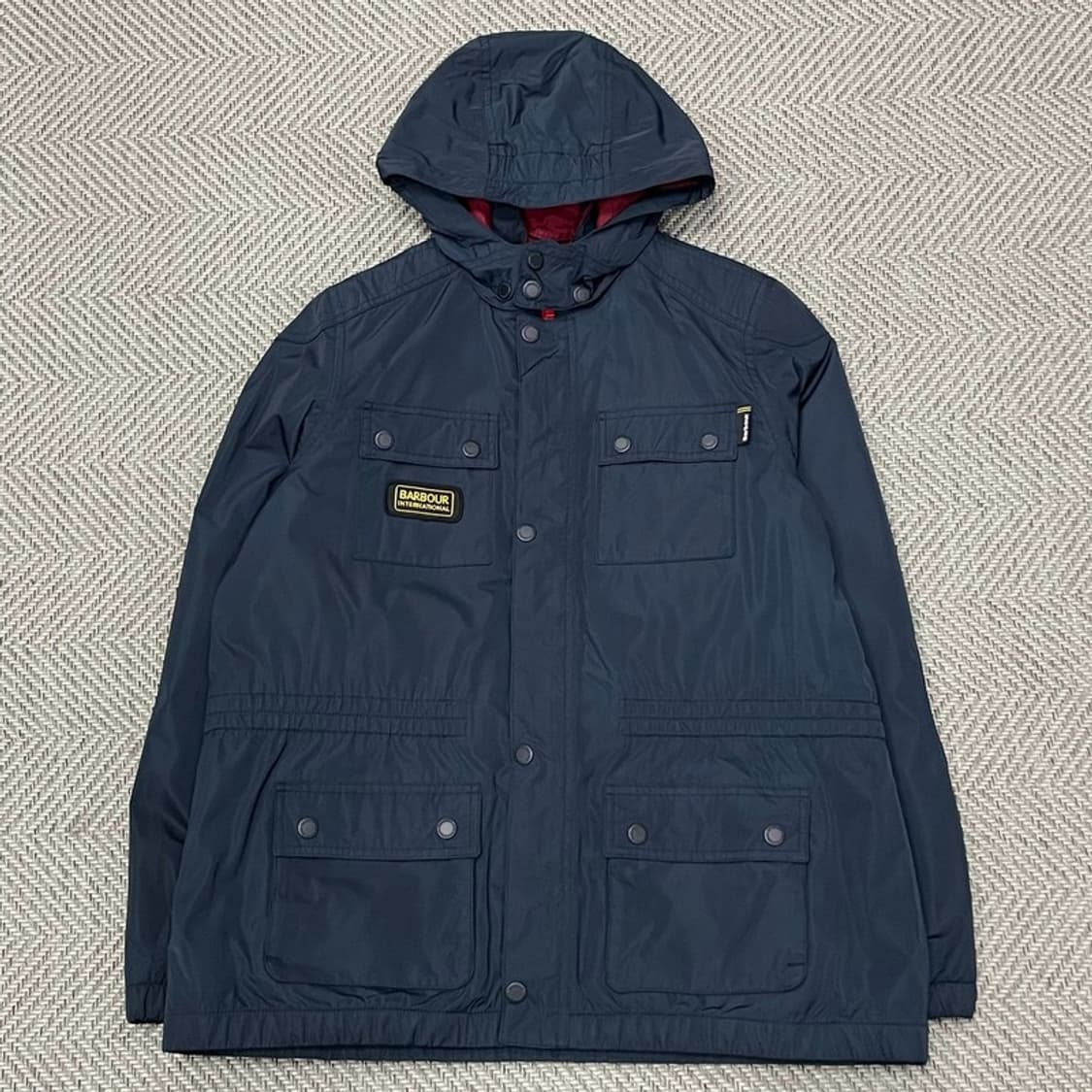 바버 나일론 후드 자켓 v0451 상품이미지1