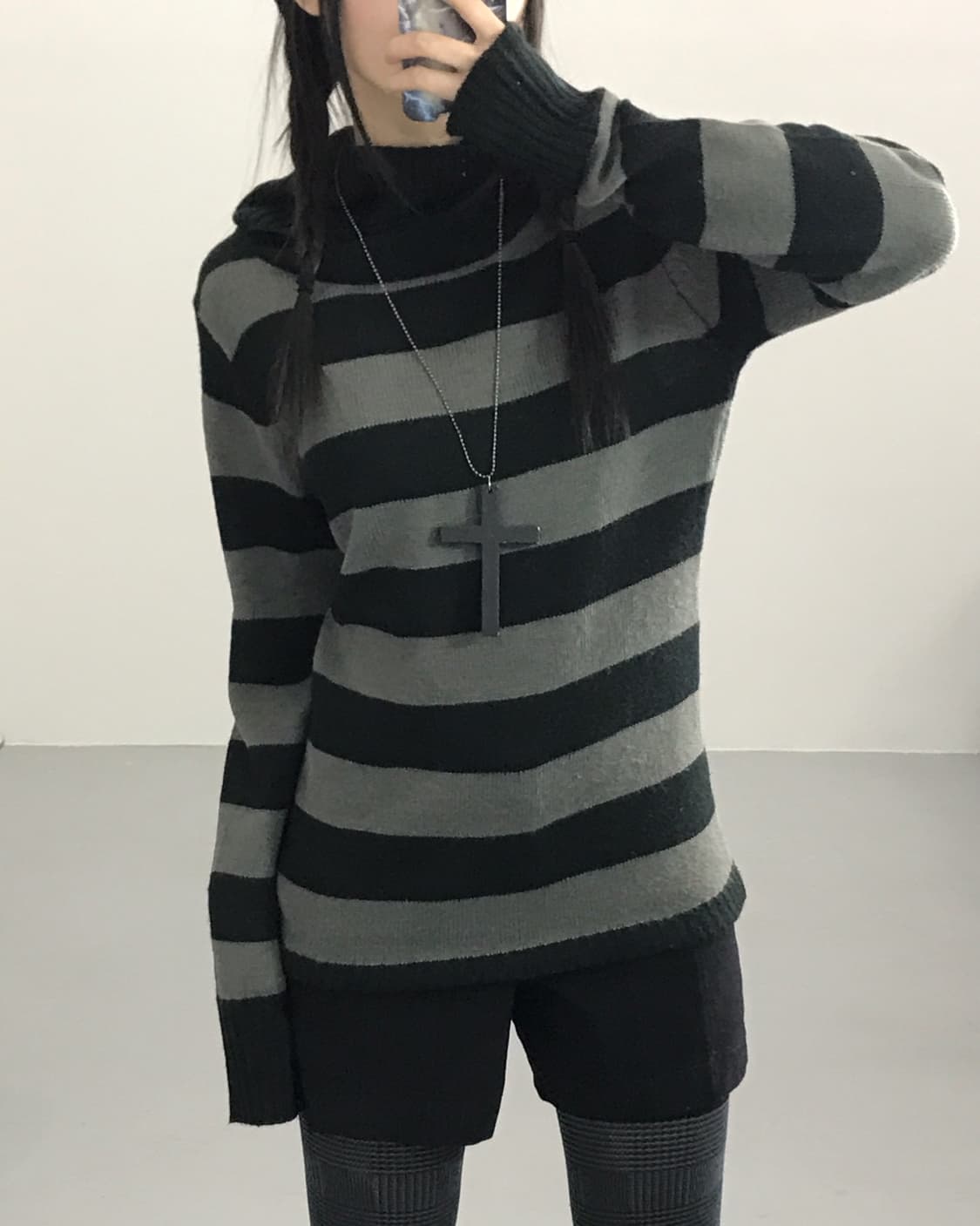 Jpn Acrylic Striped Sweaters 상품이미지2