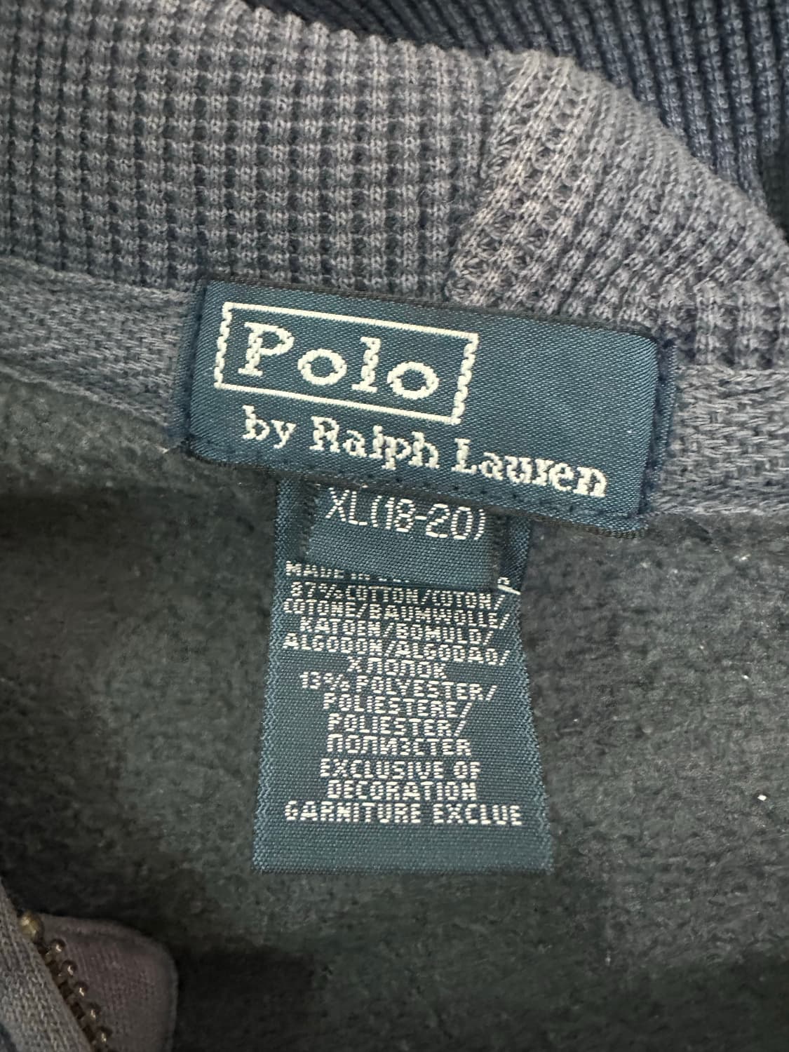 폴로 빅포니 후드집업 상품이미지2