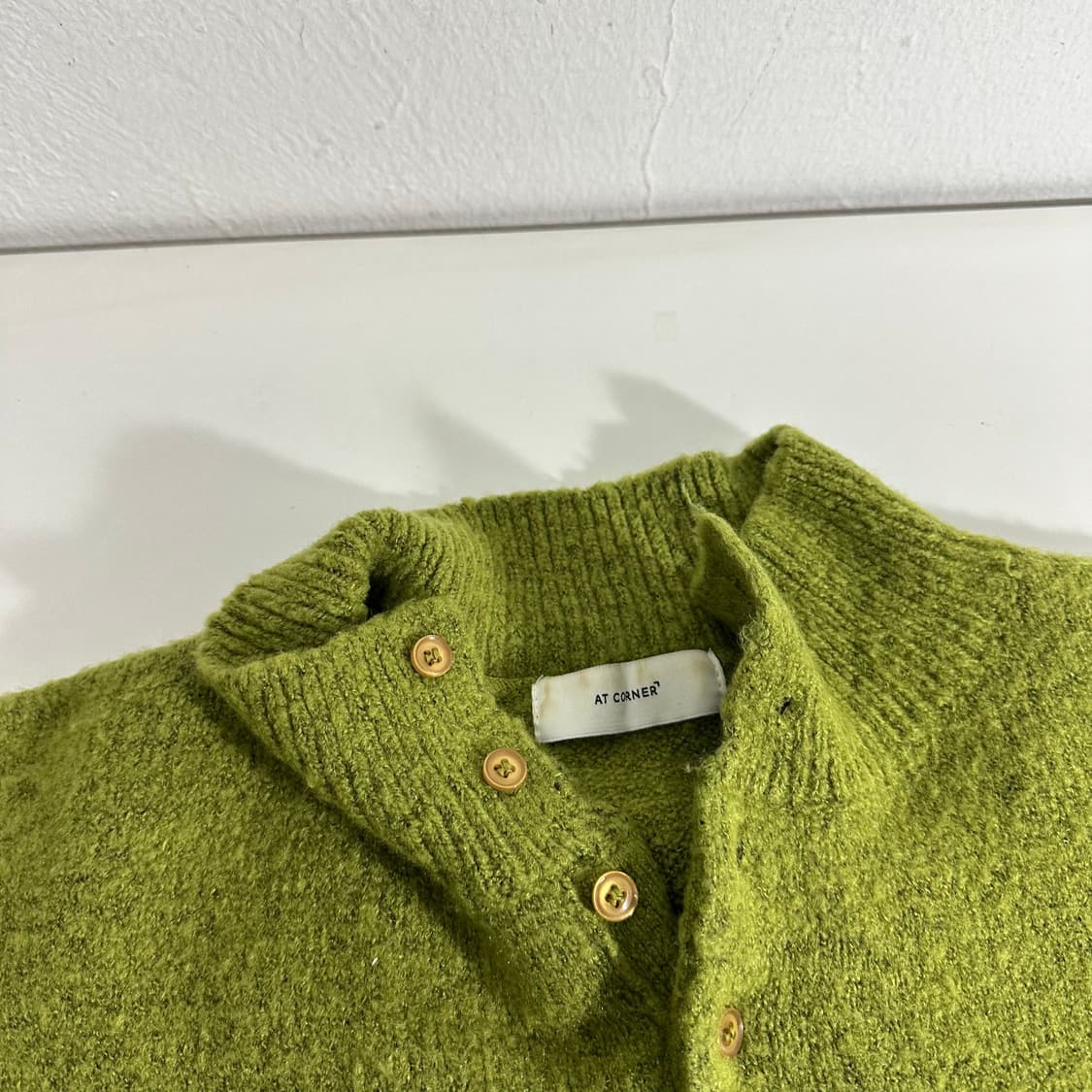 FREE 앳코너 녹차 크루넥 니트 상품이미지4