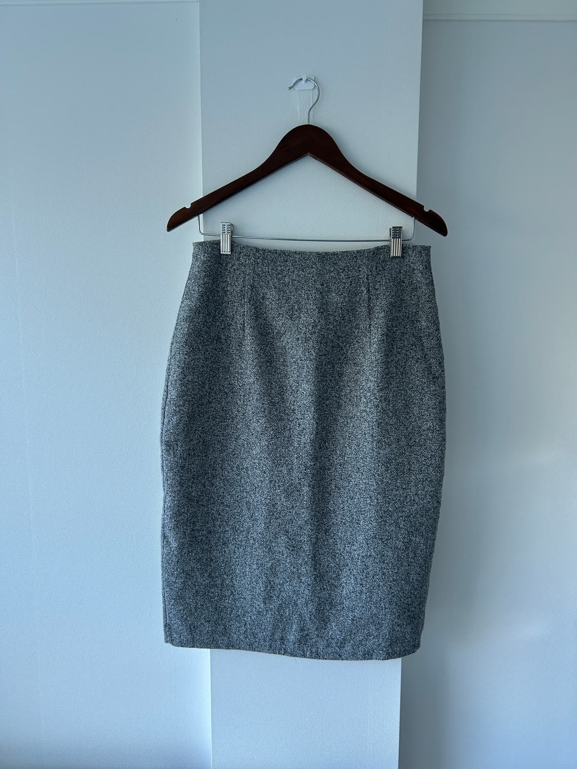 Grey Button Midi Skirt / 빈티지 버튼 미디 스커트 상품이미지6