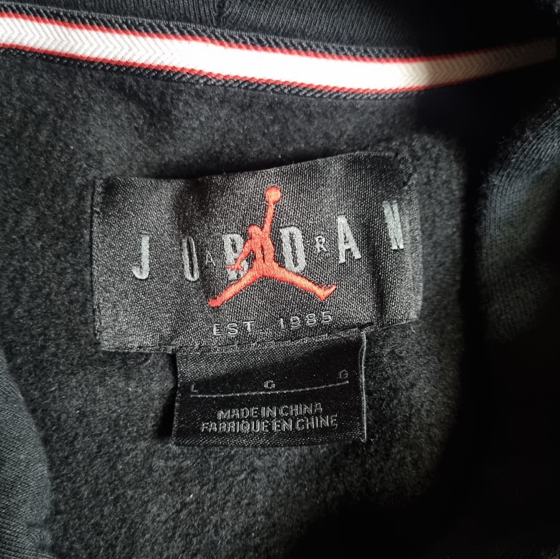 나이키 조던 로고 후드 티셔츠 L 105 빈티지 상품이미지4