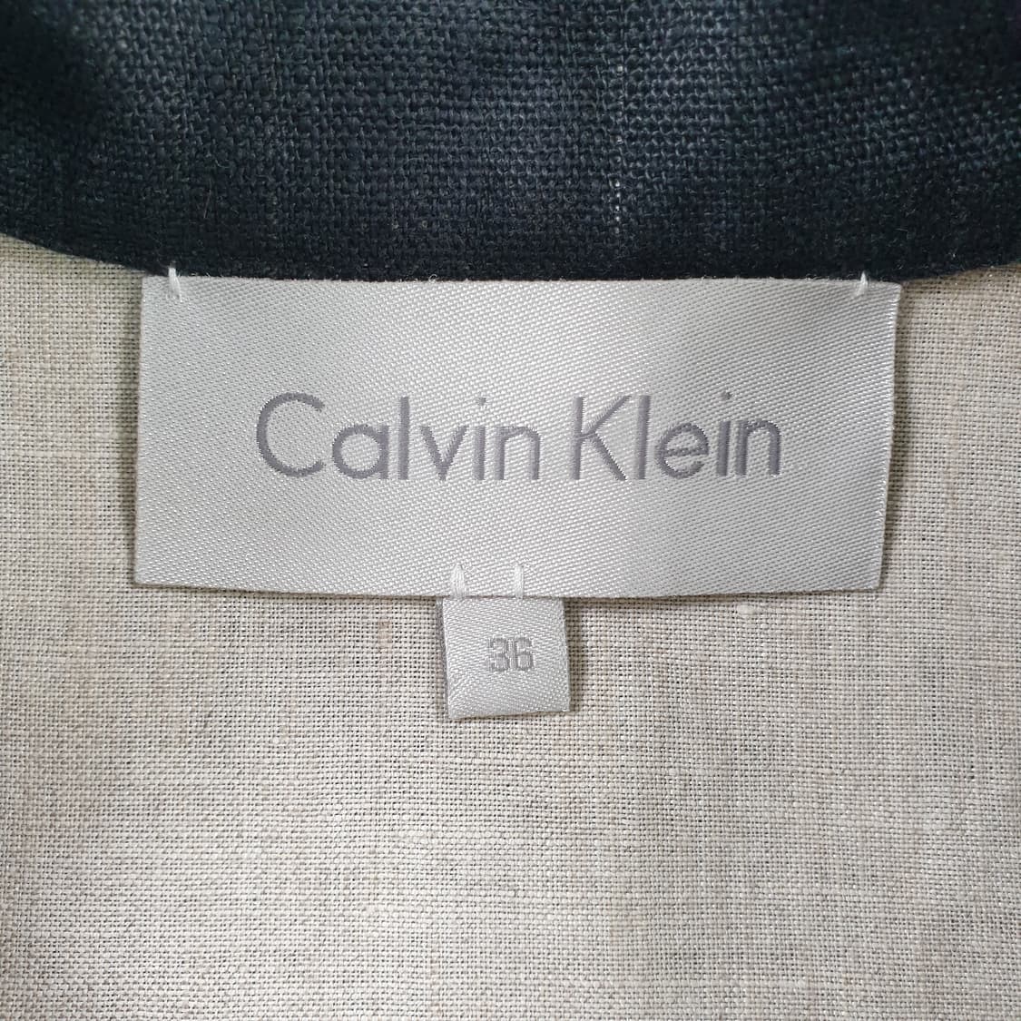 Calvin Klein 블랙 집업 베스트 상품이미지2
