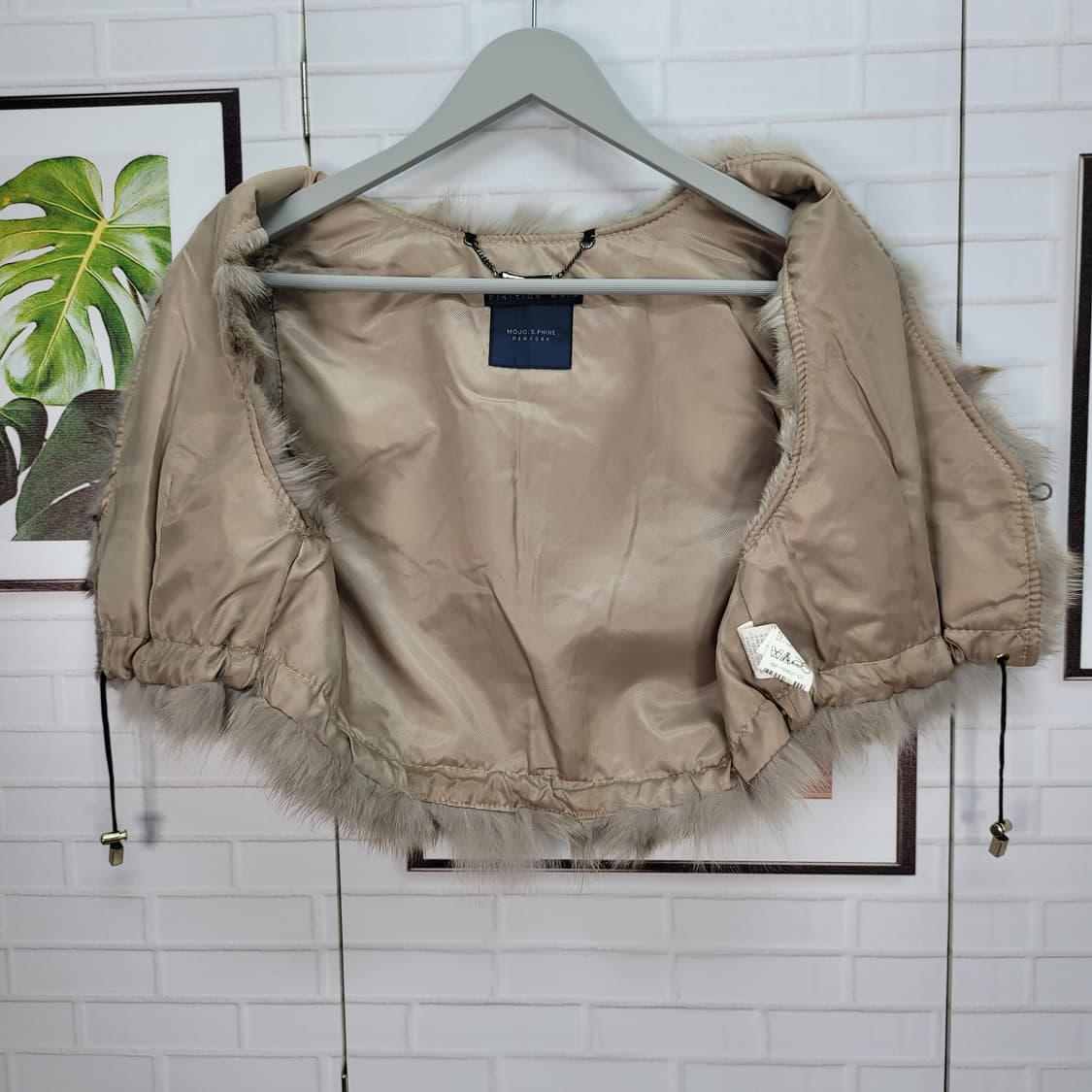 MOJO.S.PHINE 모조에스핀 여우털 베스트 조끼 S사이즈 상품이미지5
