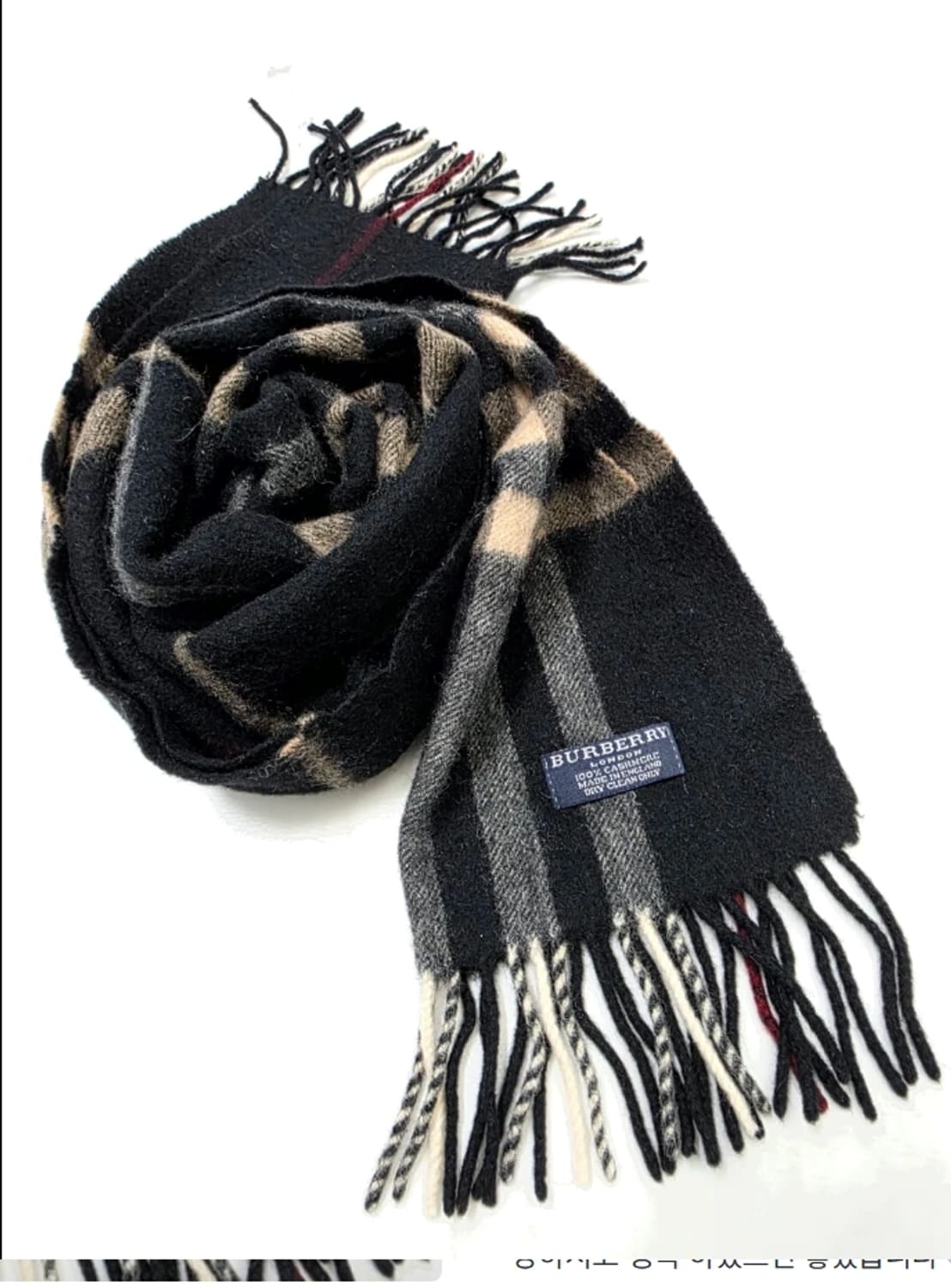 버버리 캐시미어 머플러 상품이미지4