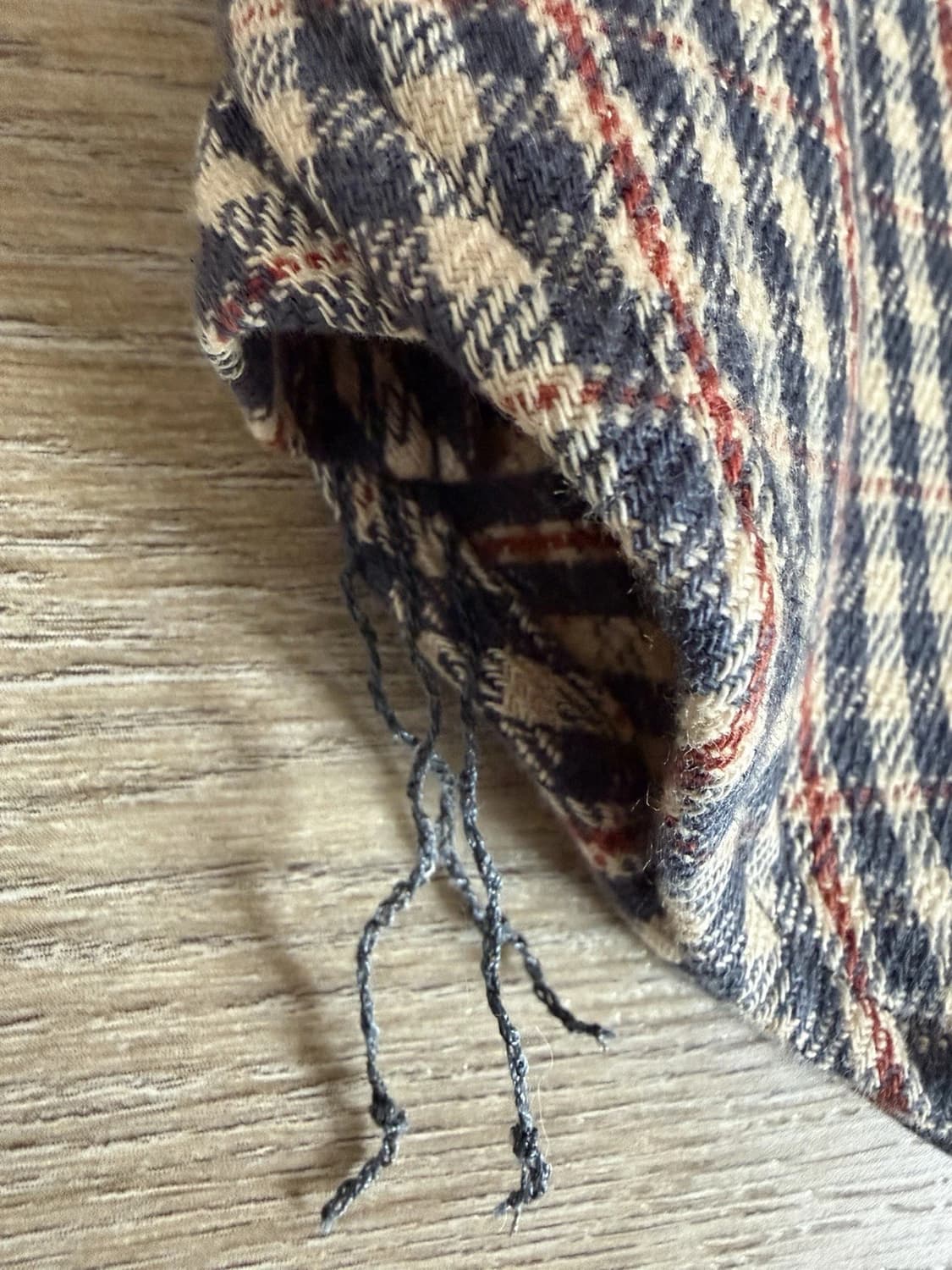 RRL 더블알엘 파렐 체크 코튼 셔츠 네이비/레드 멀티 상품이미지6