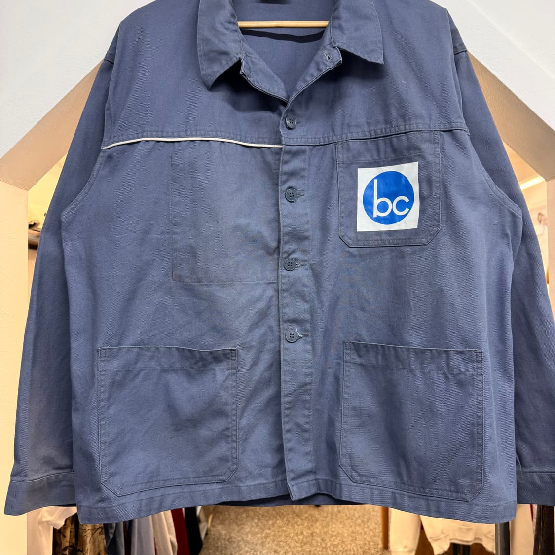 70s 빈티지 프렌치 워크 자켓 (L)   상품이미지2