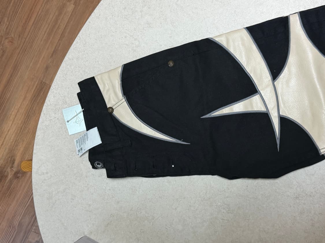 떠그 클럽 TC 레더 데님 팬츠 블랙 2사이즈 [새상품] 상품이미지2