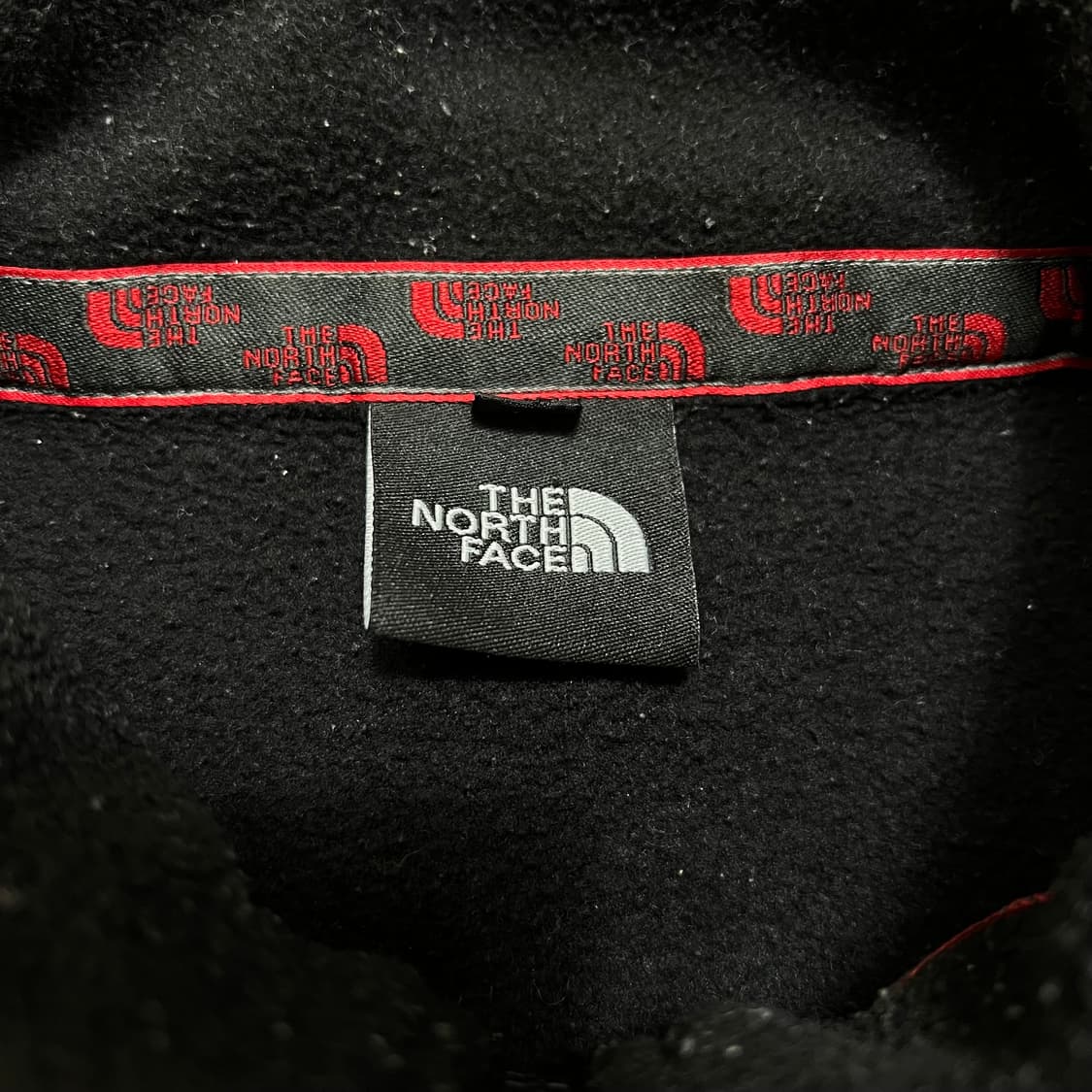 노스페이스 하프돔 자수로고 후리스 플리스 자켓 [블랙] L/100 상품이미지5