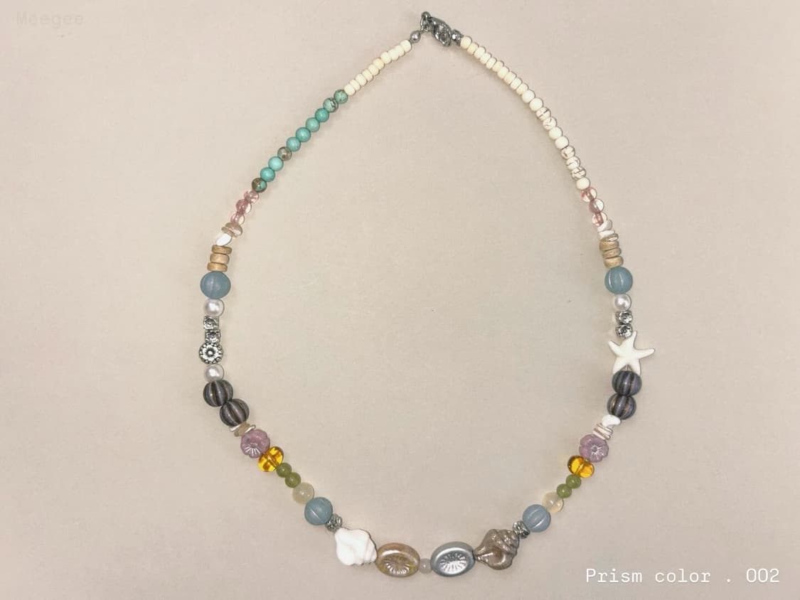 Prism color . 002 | 비즈 목걸이 상품이미지4