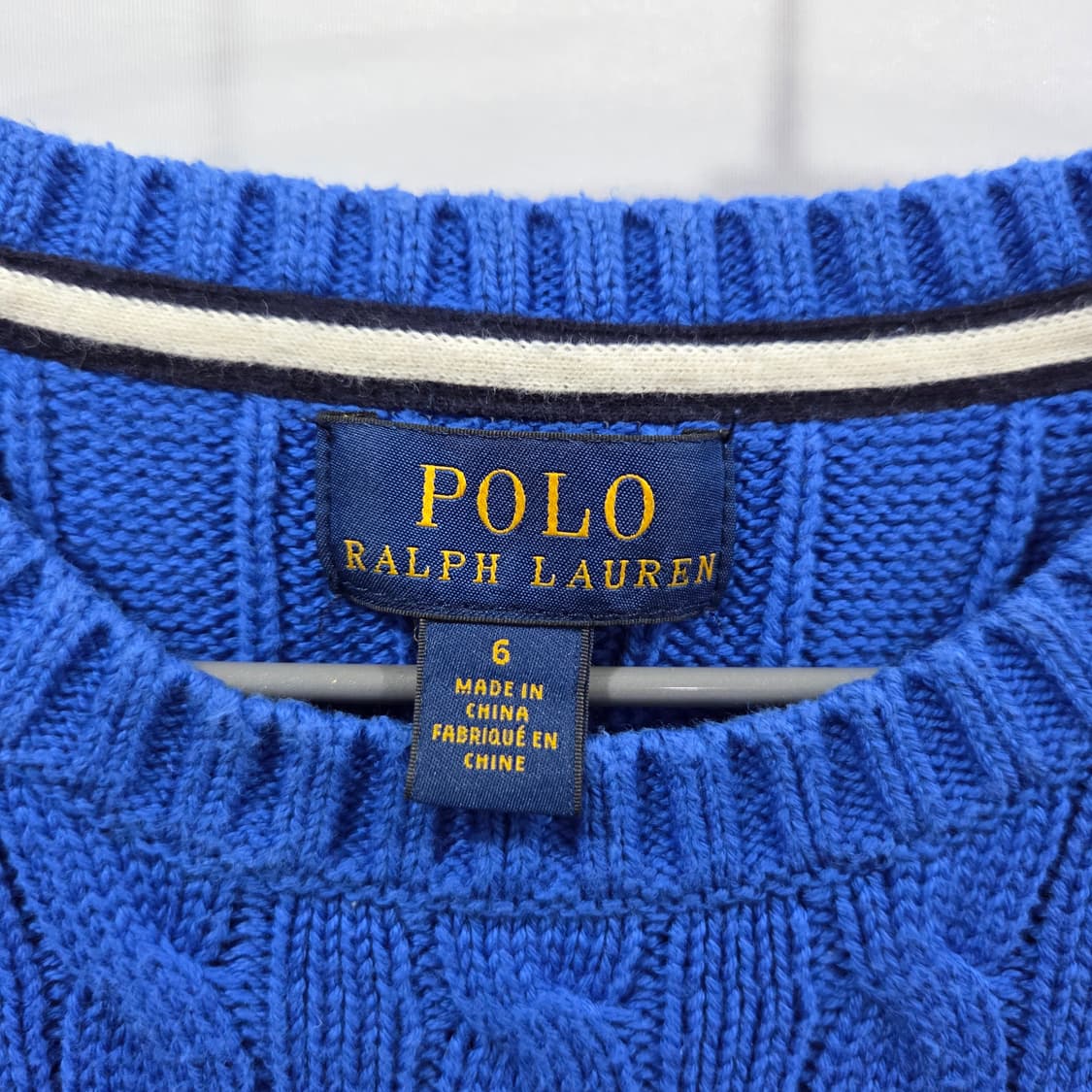 폴로랄프로렌 키즈 케이블 니트 6 상품이미지3