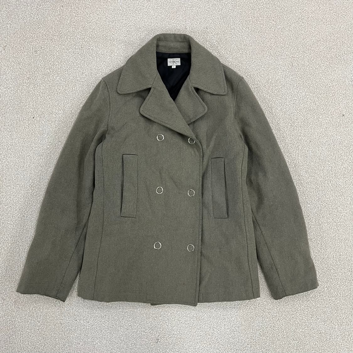 M 캘빈클라인 울 더블 코트 0209M1 상품이미지1