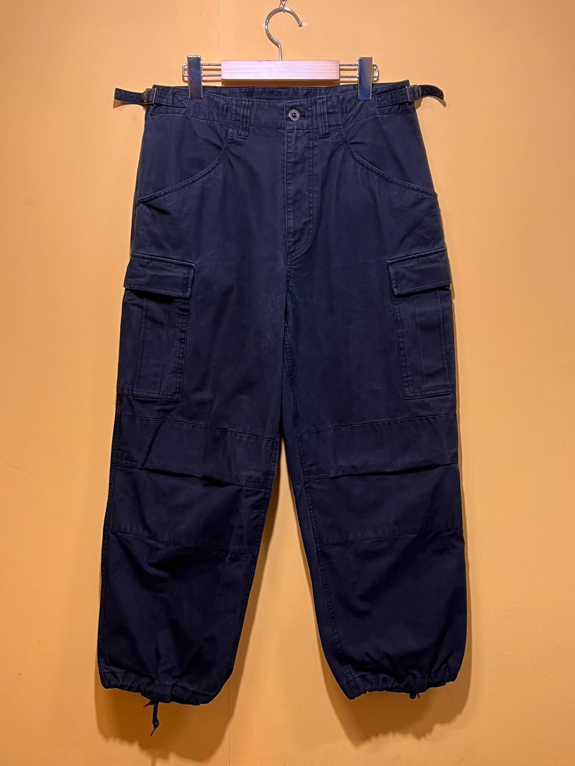 [M/32] 뉴에라 카고 워크 팬츠 스트랩 조거 디테일 밀리터리 상품이미지1