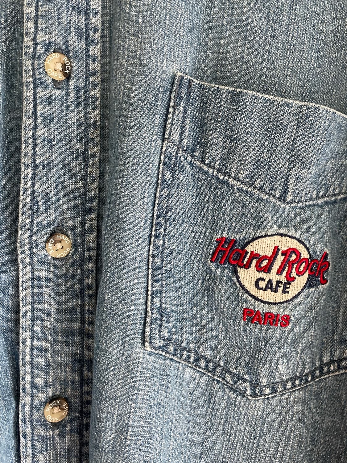 하드락카페 데님 셔츠 (Paris) 상품이미지3