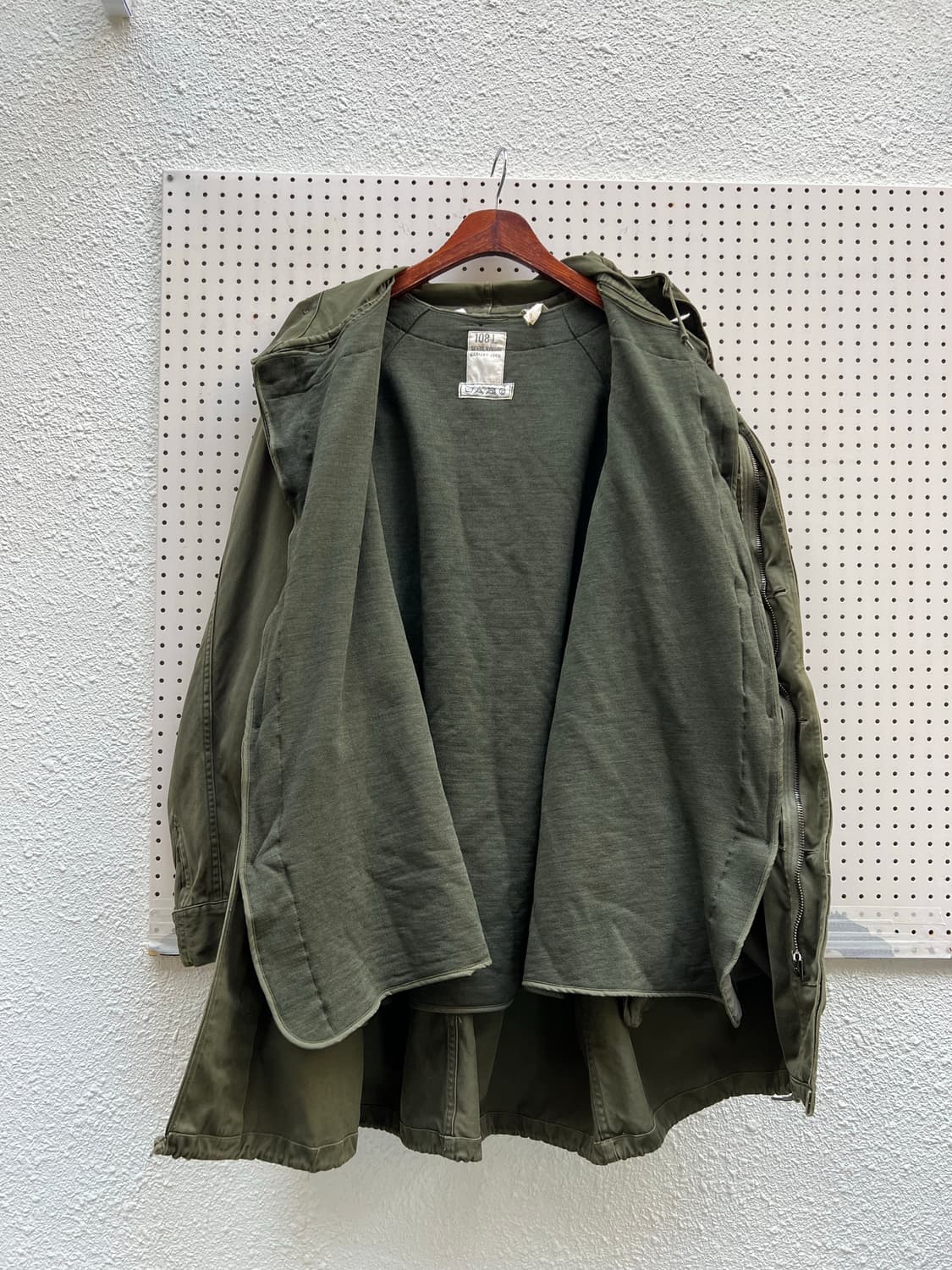 60s FRENCH ARMY M-64 MILITARY 오리지널개파카 상품이미지9