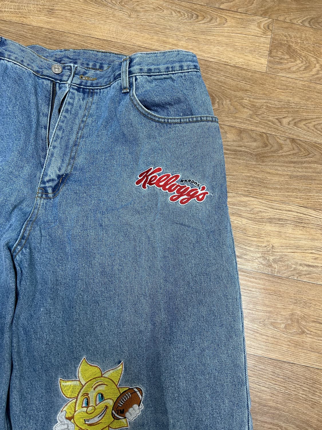 위캔더스 자수 데님 상품이미지5