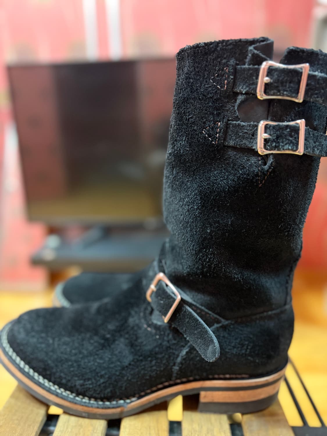 wesco boss 웨스코 보스 러프아웃 블랙 상품이미지2