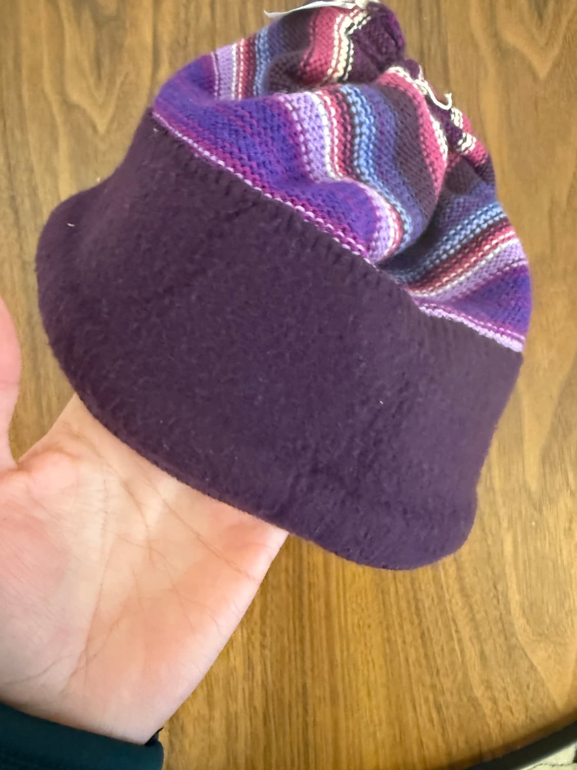 터틀 퍼 빈티지 스트라이프 비니 상품이미지3