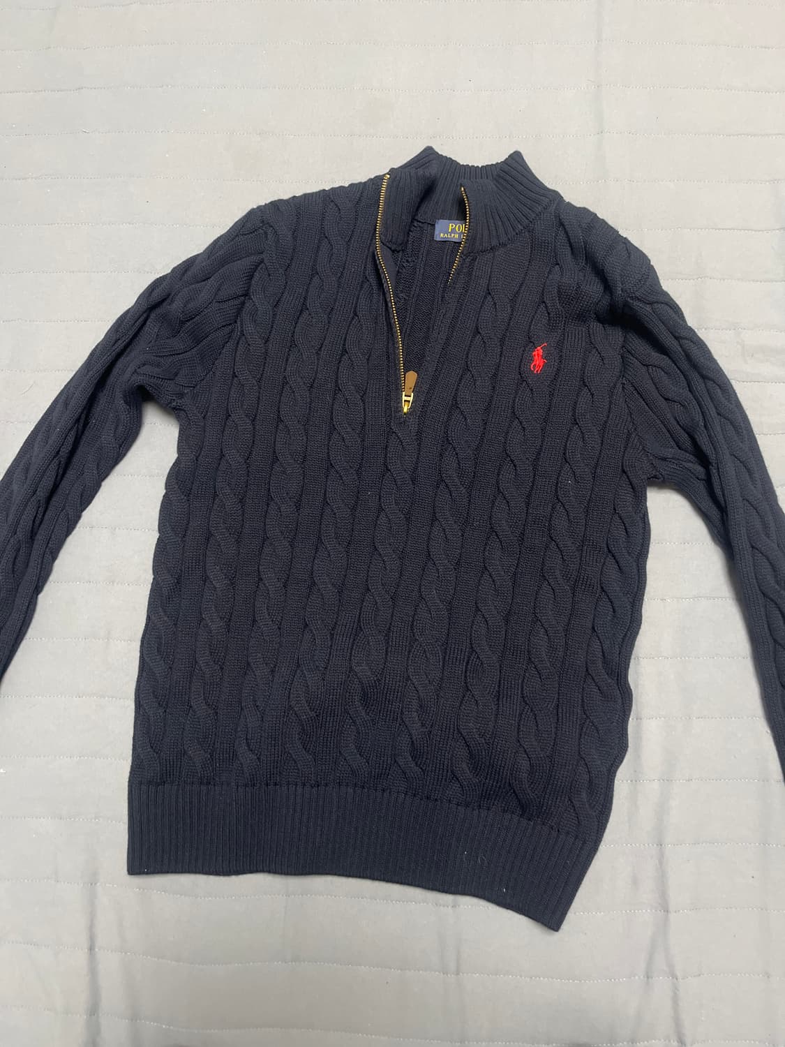 폴로 꽈배기니트 상품이미지4