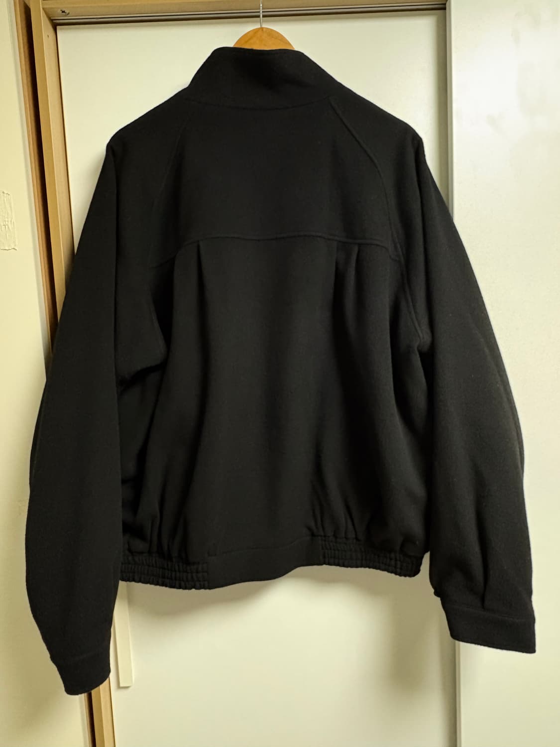 토마스모어 울 해링턴 자켓 M 블랙 상품이미지2