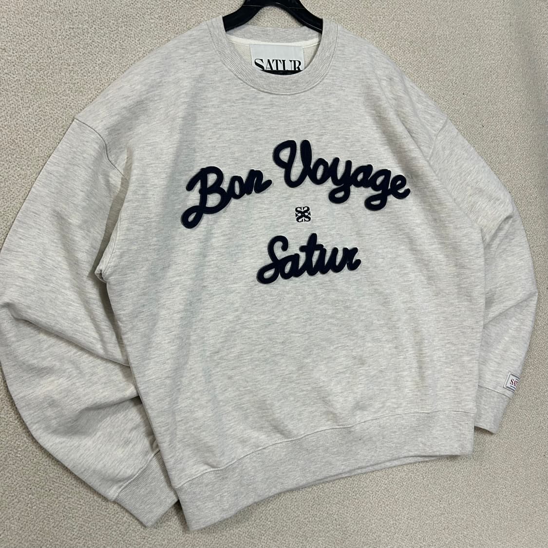 (M) SATUR 세터 Bon Voyage 맨투맨 상품이미지3