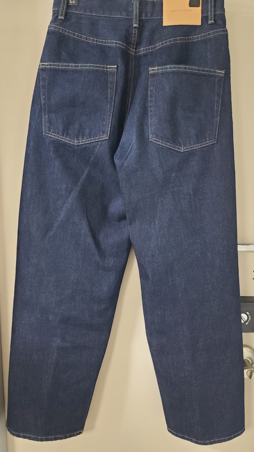 [S] 마이라이브러리 607 5p wide loose fit 데님 원워시 상품이미지3