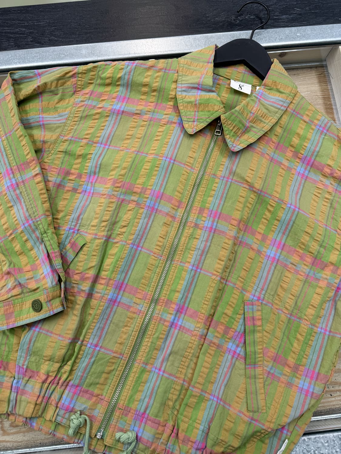 Huitieme 90s 시어서커 집 자켓 상품이미지4