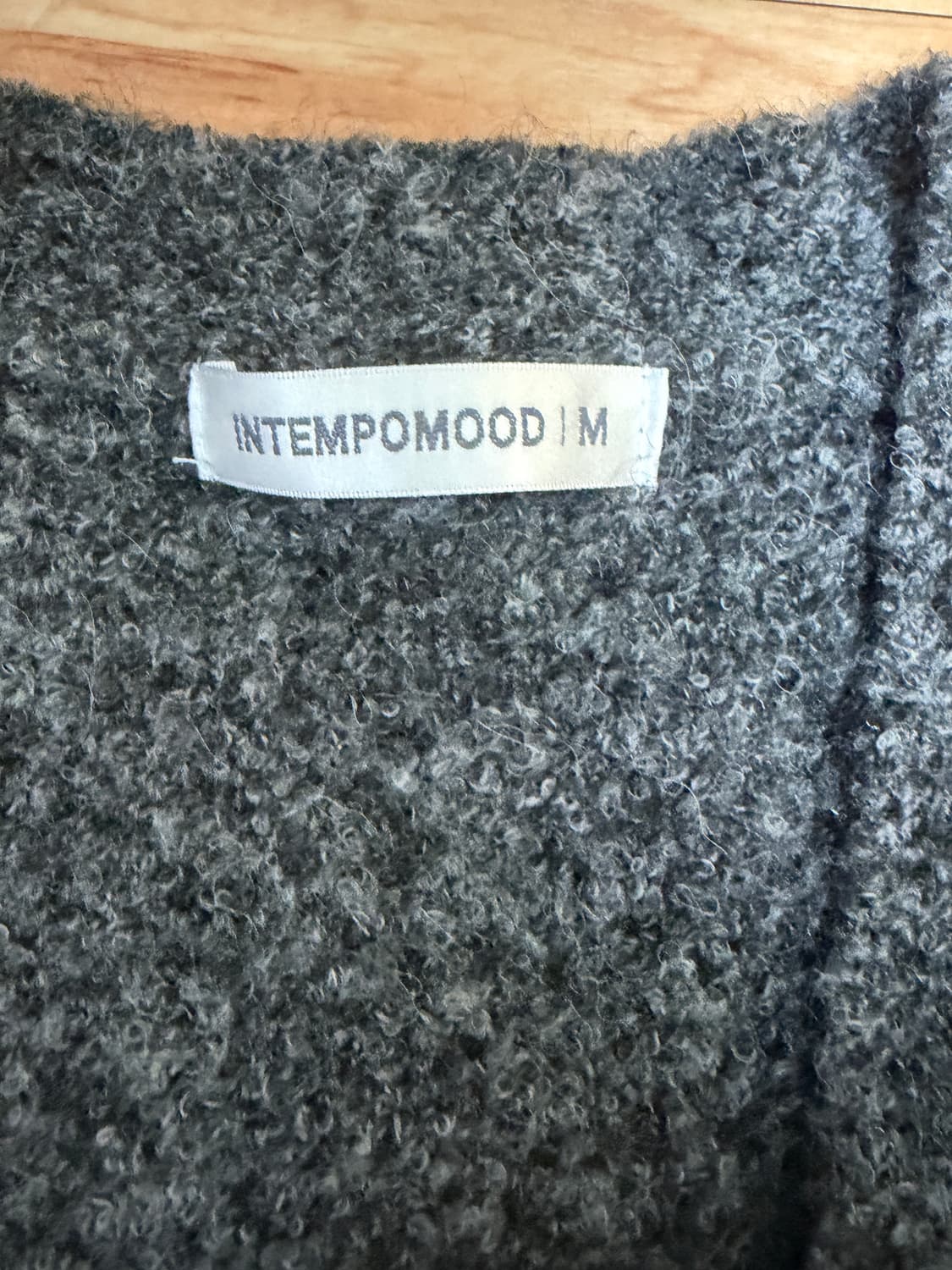 인템포무드 부클 가디건 M 상품이미지2