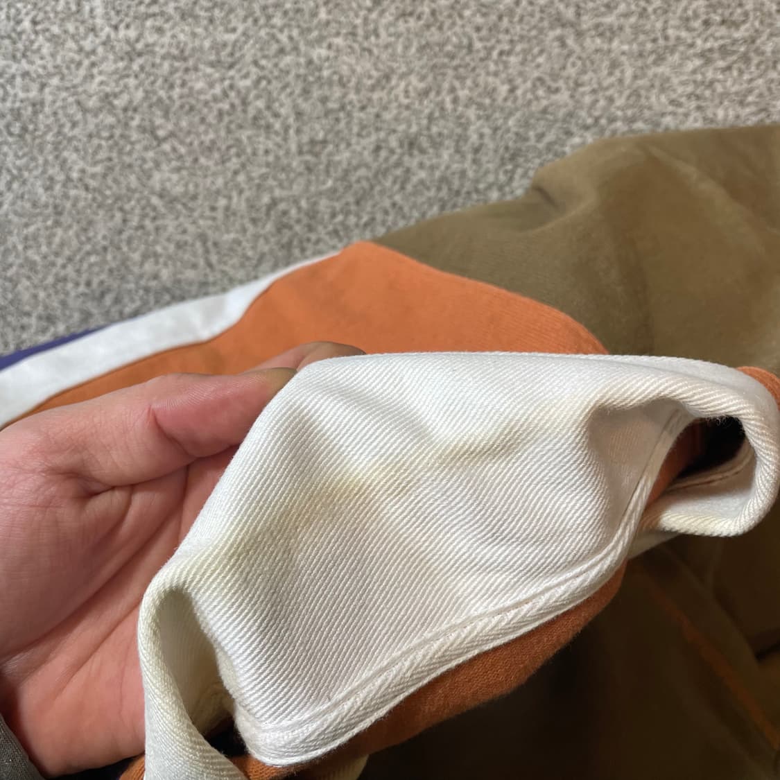 슈프림 빅로고 배색 럭비 상품이미지6